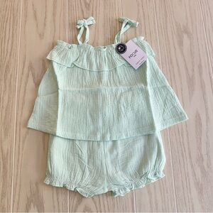 Focus Kids organic tank & bloomers outfit